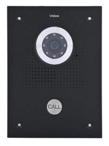 Panel bramowy wideodomofonu S551-B podtynkowy czarny